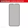 Szkło hartowane chroniące prywatność e.v.i. Displex (10H) do Apple iPhone 16e/17e z filtrem prywatyzującym, odporne na uderzenia i zarysowania