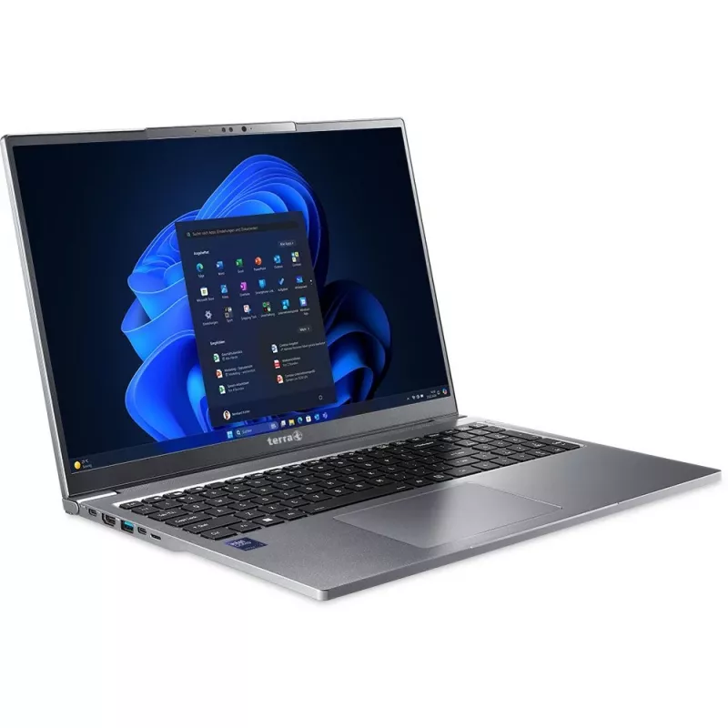 TERRA MOBILE 1671 Intel Core Ultra 5 125U Laptop 40,6 cm (16 cali) WQXGA 16 GB DDR5-SDRAM 500 GB SSD Wi-Fi 6E (802.11ax) Windows 11 Pro Szary