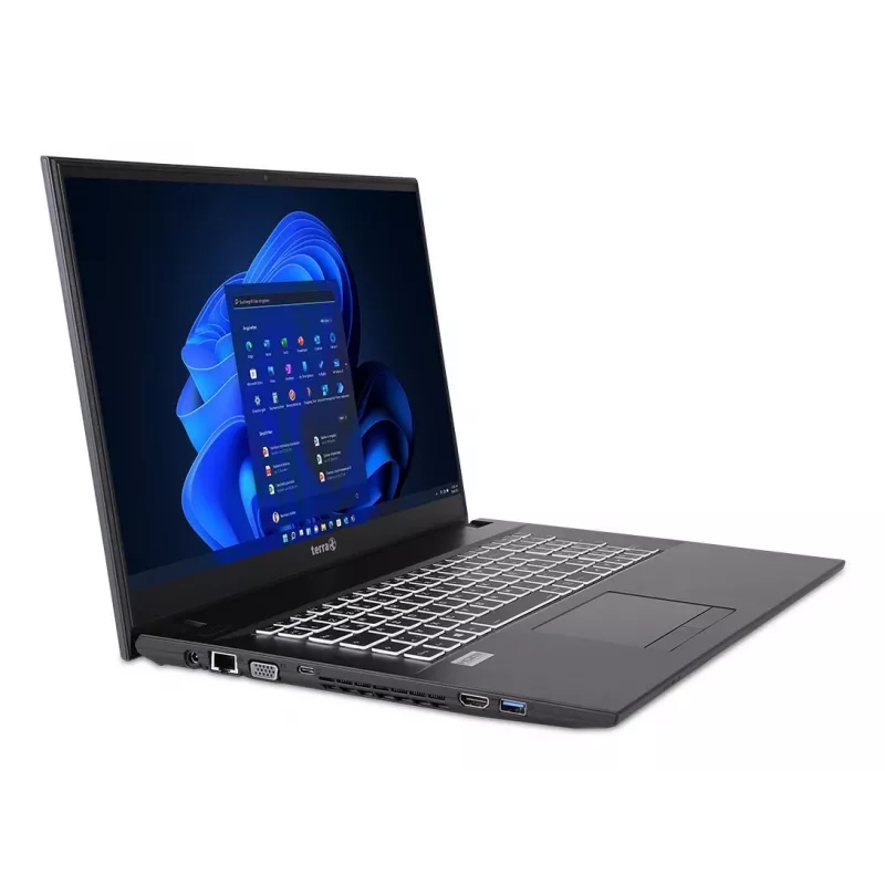 Laptop TERRA 1716R Intel® Core™ i3 i3-1315U 43.9 cm (17.3 inch) Full HD 8 GB DDR4-SDRAM 500 GB SSD Wi-Fi 6 (802.11ax) Windows 11 Home Szary