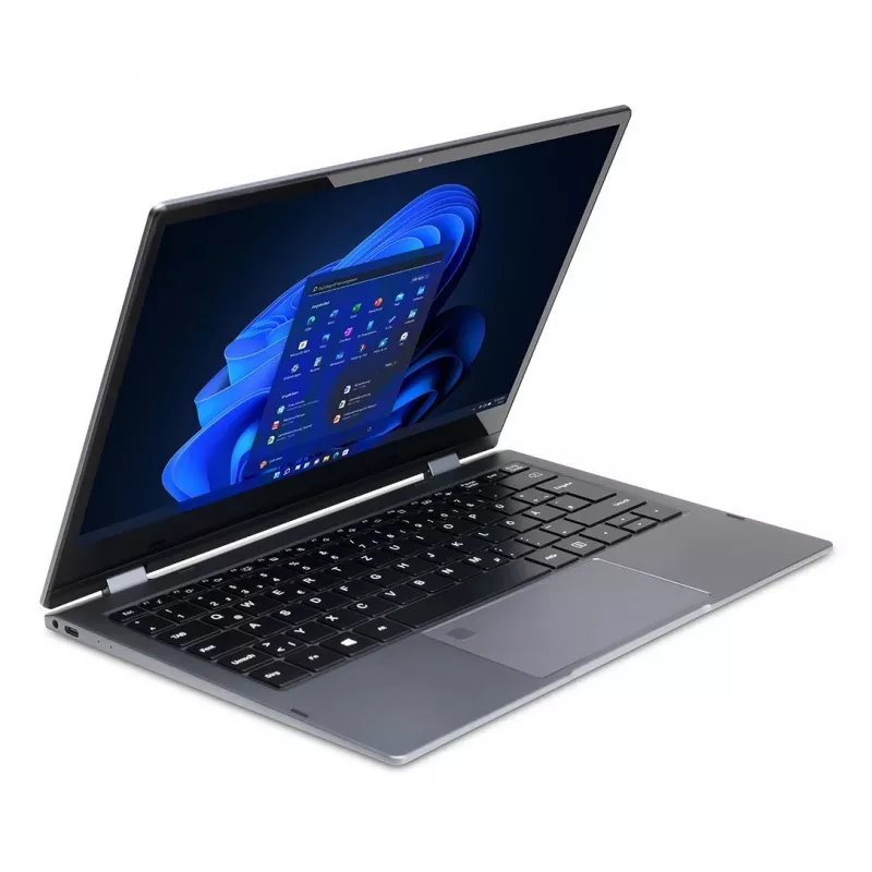 TERRA Mobile 360-13R Intel® Core™ i5 i5-1334U Laptop 33.8 cm (13.3 inch) Dotykowy Full HD 16 GB DDR4-SDRAM 512 GB SSD Wi-Fi 6 (802.11ax) Windows 11 Pro Niemiecki Antracyt