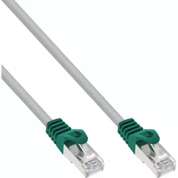 Sieciowy kabel krosowy InLine Cat5e S-FTP 0,5 m RJ-45 na RJ-45 Szary