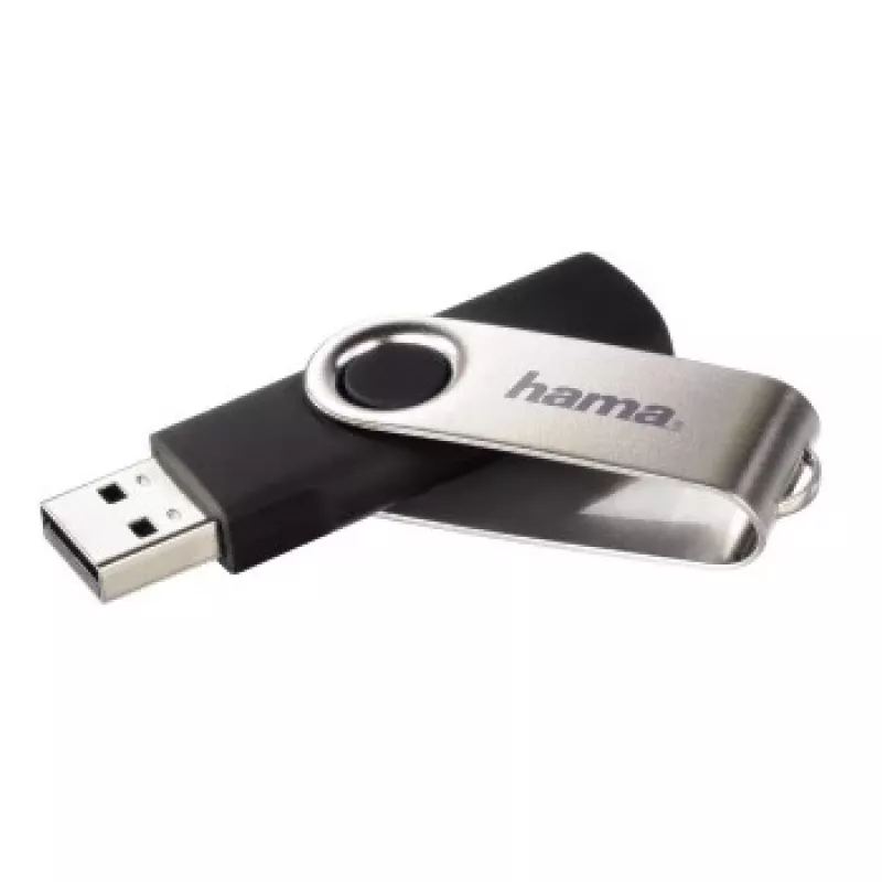 Hama Rotate USB 2.0 32GB Pamięć flash USB USB Type-A Czarny