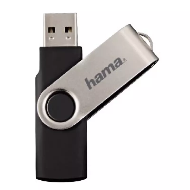Hama Rotate USB 2.0 32GB Pamięć flash USB USB Type-A Czarny