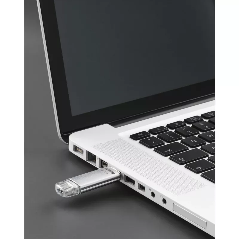 Hama C-Laeta USB flash drive 64 GB USB Type-A / USB Type-C 3.2 Gen 1 (3.1 Gen 1) srebrny