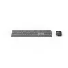 Hama WKM-550 klawiatura W zestawie mysz Dom/Biuro RF Wireless + Bluetooth QWERTZ Niemiecki Czarny