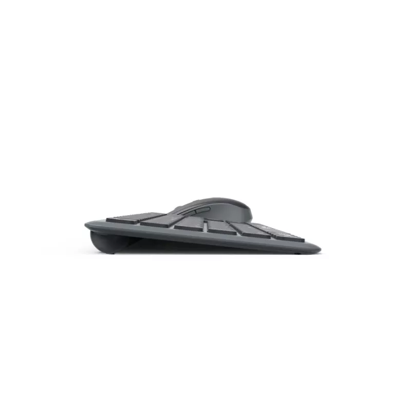 Hama WKM-550 klawiatura W zestawie mysz Dom/Biuro RF Wireless + Bluetooth QWERTZ Niemiecki Czarny