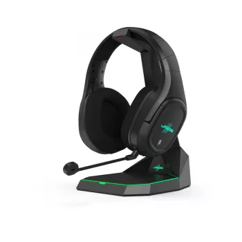 Hama SoundZ 920 Zestaw słuchawkowy Przewodowy i bezprzewodowy Nagłowny Gaming USB Type-C Bluetooth Ładująca podstawka Czarny