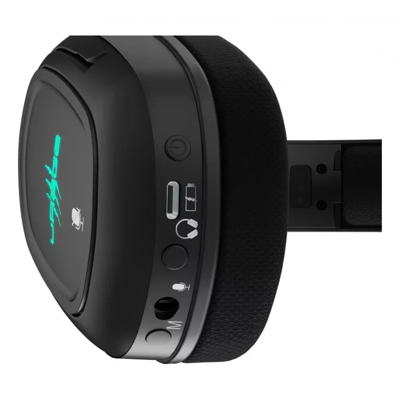 Hama SoundZ 920 Zestaw słuchawkowy Przewodowy i bezprzewodowy Nagłowny Gaming USB Type-C Bluetooth Ładująca podstawka Czarny