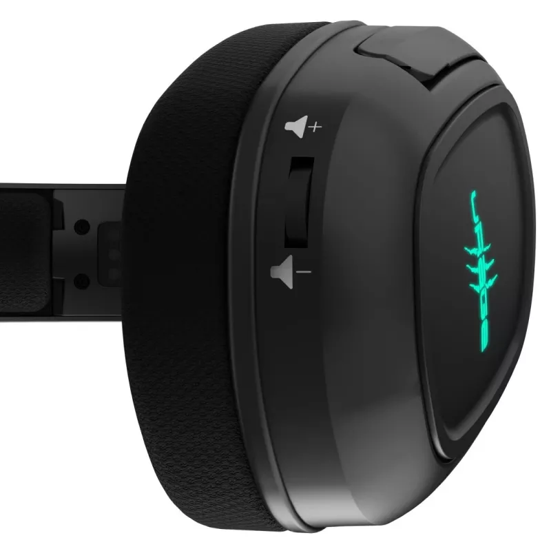 Hama SoundZ 920 Zestaw słuchawkowy Przewodowy i bezprzewodowy Nagłowny Gaming USB Type-C Bluetooth Ładująca podstawka Czarny