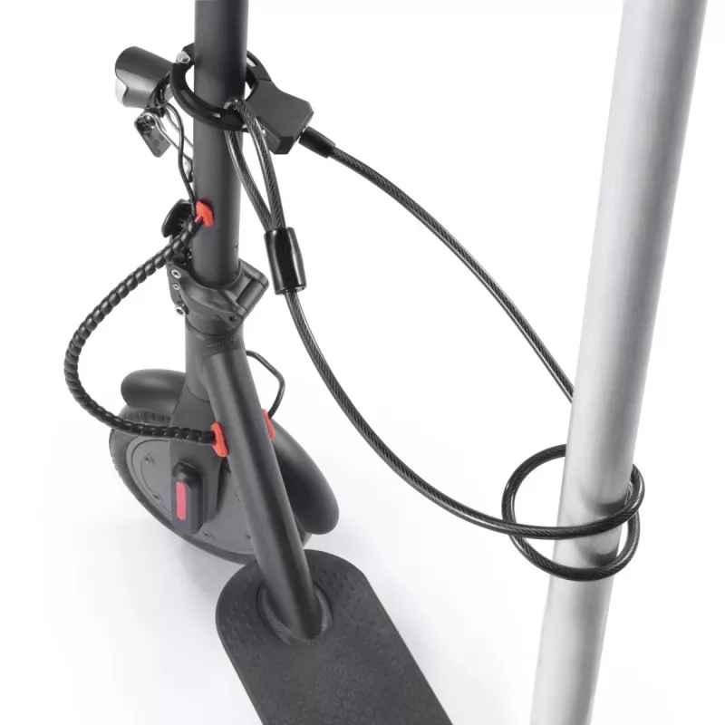 Hama 00178159 zapięcie rowerowe Czarny 1200 mm Linka stalowa