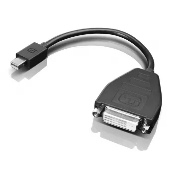 Lenovo 0B47090 przejściówka wideo 0,2 m Mini-DisplayPort SL-DVI Czarny