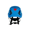 3M X5003V-CE kask ochronny ABS syntetyki Niebieski