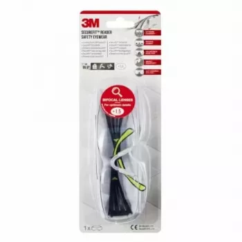Okulary ochronne 3M SF415C1 z poliwęglanu (PC) czarno-żółte
