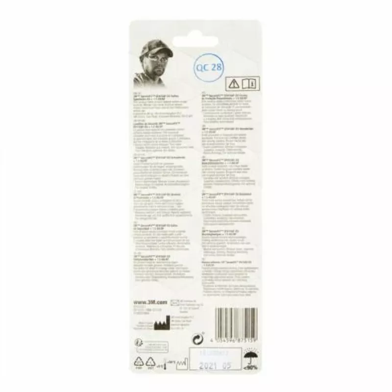 Okulary ochronne 3M SF415C1 z poliwęglanu (PC) czarno-żółte