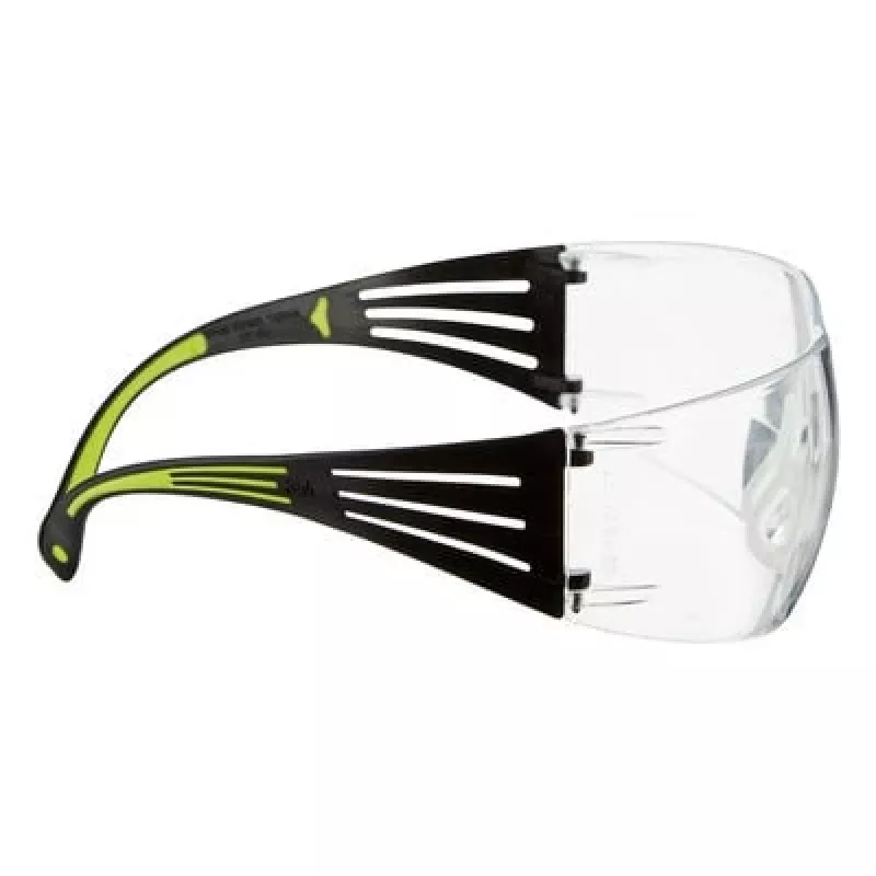 3M SF425C1 Okulary ochronne Plastik Czarny, Zielony