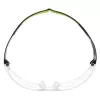3M SF425C1 Okulary ochronne Plastik Czarny, Zielony