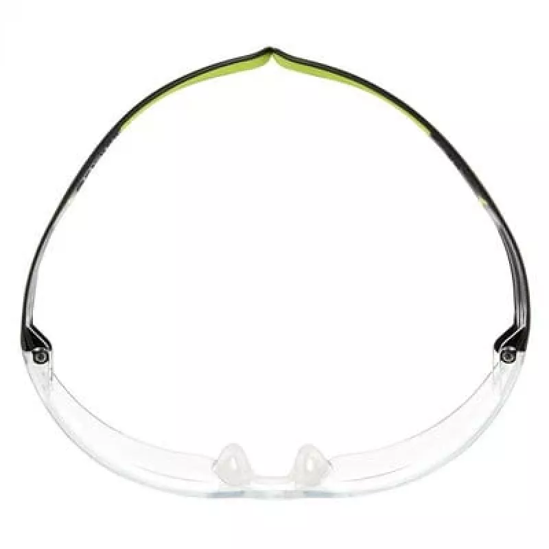 3M SF425C1 Okulary ochronne Plastik Czarny, Zielony