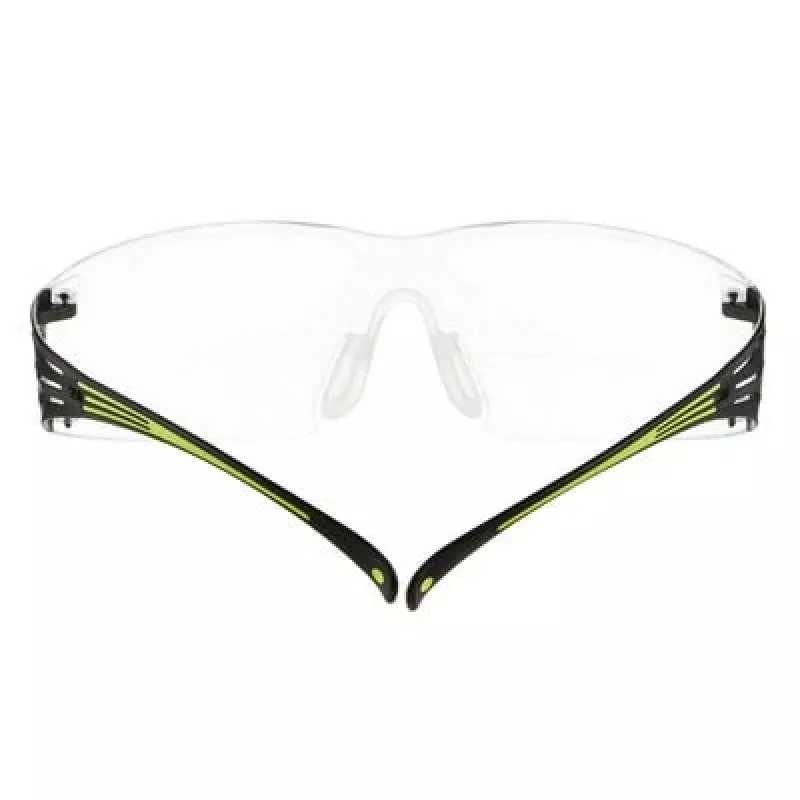 3M SF425C1 Okulary ochronne Plastik Czarny, Zielony