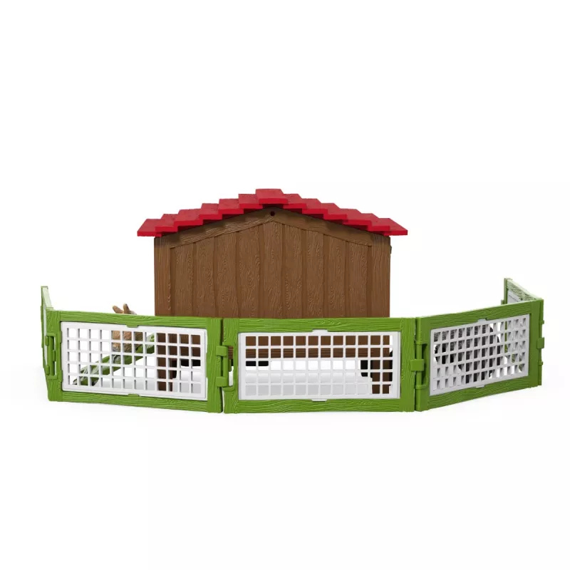 schleich FARM WORLD Królicza norka, Zwierzę, Farma, Zwierzęta gospodarskie / zabawki rolnicze, 3 lat(a), Wielokolorowy