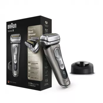 Braun Series 9 9325s Elektryczna maszynka do golenia najnowszej generacji, stacja ładująca, etui materiałowe, grafitowy