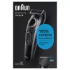 Braun BeardTrimmer 3 Beard Trm 3 BT3400, zmywalny, zasilany bateriami, czarny