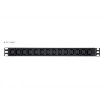 ATEN Basic Metered 1U PDU z Surge Protection, Basic, Metered, 1U, Czarny, LCD, 18 AC outlet(s), C13 coupler