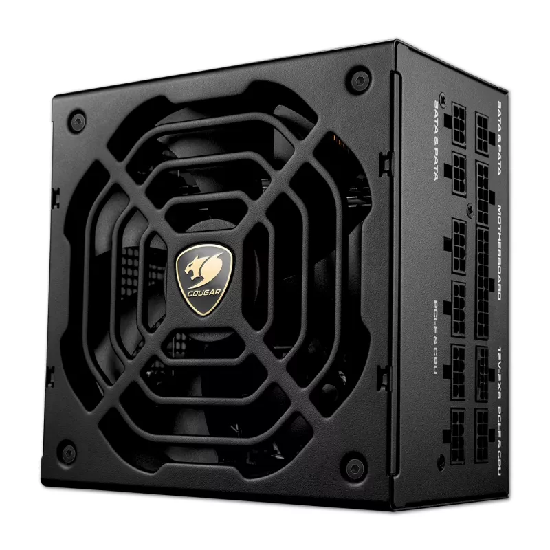 Zasilacz COUGAR GR 1000W ATX3.1 PCIE 5.1 80 PLUS Gold, 1000 W, 20+4 pin ATX, wentylator 120 mm