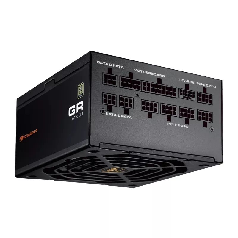 Zasilacz COUGAR GR 1000W ATX3.1 PCIE 5.1 80 PLUS Gold, 1000 W, 20+4 pin ATX, wentylator 120 mm