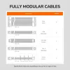 Zasilacz COUGAR GR 1000W ATX3.1 PCIE 5.1 80 PLUS Gold, 1000 W, 20+4 pin ATX, wentylator 120 mm
