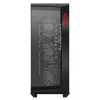XPG BATTLECRUISER II ST Mid-Tower Czarny, Midi Tower, PC, Czarny, ATX, EATX, micro ATX, Mini-ITX, Stal nierdzewna, Gaming