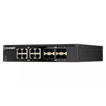QNAP QSW-3216R-8S8T przełącznik sieciowy Niezarządzalny L2 10G Ethernet (100/1000/10000) Czarny