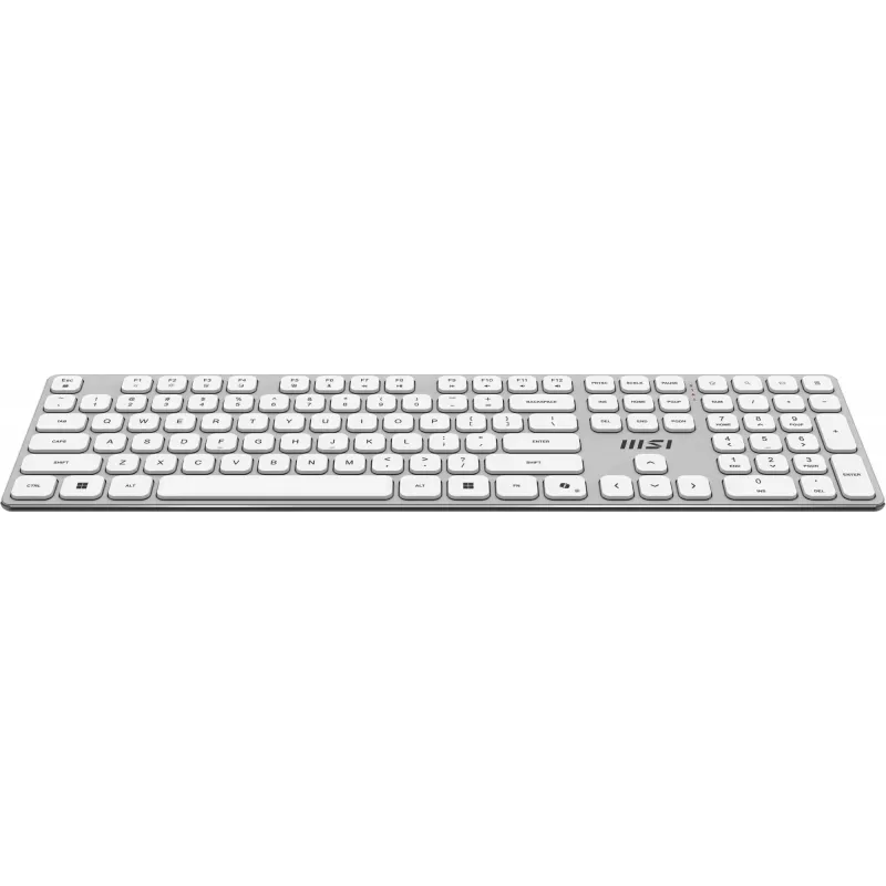 MSI FORGE K210 W COMBO biały US klawiatura mysz w zestawie Dom/Biuro USB QWERTY US English