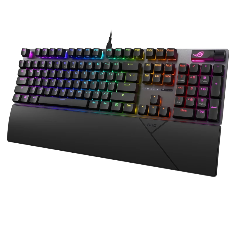 Klawiatura ASUS ROG Strix Scope II Gaming RF Wireless USB Czarny 96%