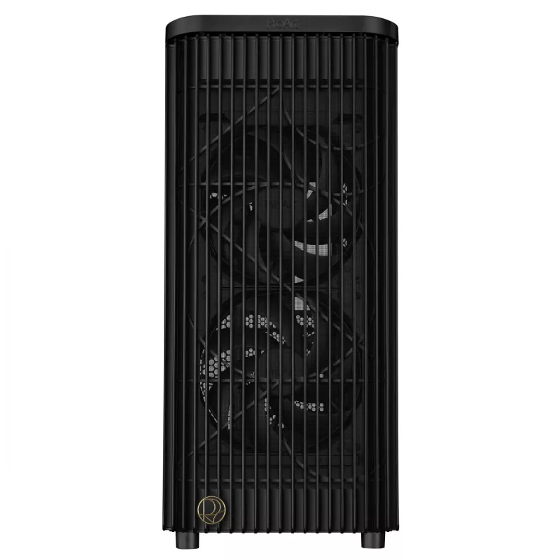 Obudowa PC ASUS ProArt PA401 Mesh Panel Czarna, ATX, 2x160mm przód, 1x120mm tył, 2x3,5 cala + 2x2,5 cala, USB 3.2 Gen1