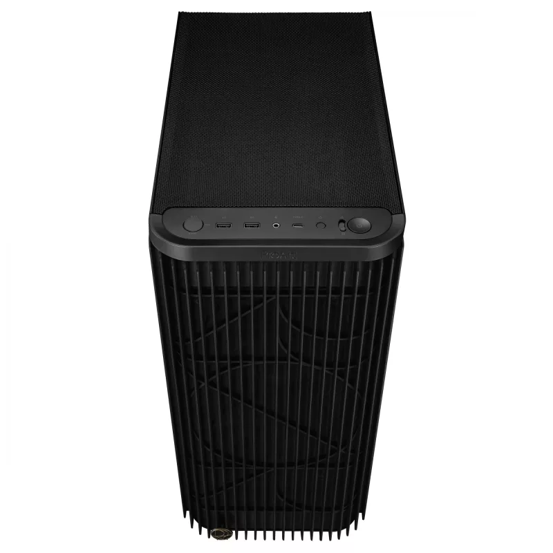 Obudowa PC ASUS ProArt PA401 Mesh Panel Czarna, ATX, 2x160mm przód, 1x120mm tył, 2x3,5 cala + 2x2,5 cala, USB 3.2 Gen1