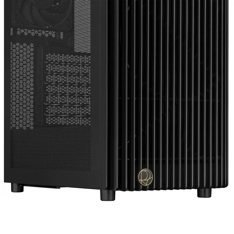 Obudowa PC ASUS ProArt PA401 Mesh Panel Czarna, ATX, 2x160mm przód, 1x120mm tył, 2x3,5 cala + 2x2,5 cala, USB 3.2 Gen1
