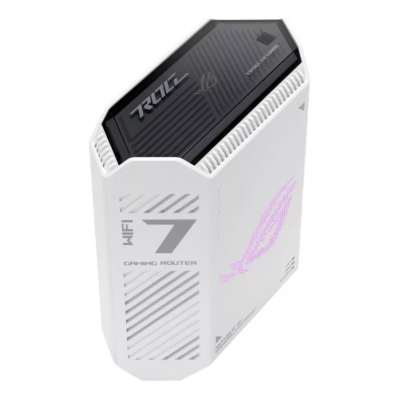 ASUS GS-BE7200 router bezprzewodowy 2,5 Gigabit Ethernet Dwupasmowy (2,4 GHz / 5 GHz) Biały, Czarny