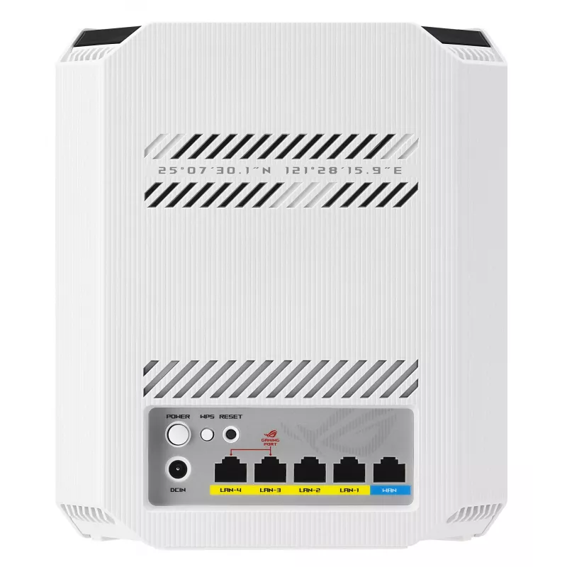 ASUS GS-BE7200 router bezprzewodowy 2,5 Gigabit Ethernet Dwupasmowy (2,4 GHz / 5 GHz) Biały, Czarny