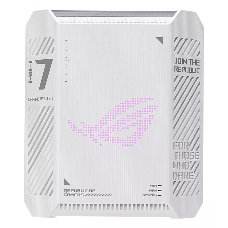 ASUS GS-BE7200 router bezprzewodowy 2,5 Gigabit Ethernet Dwupasmowy (2,4 GHz / 5 GHz) Biały, Czarny