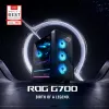 ASUS ROG G700 GM700TZ-R8400F004WS AMD Ryzen™ 5 8400F 32 GB DDR5-SDRAM 1 TB SSD NVIDIA GeForce RTX 5060 Ti Windows 11 Home Czarna obudowa Tower PC