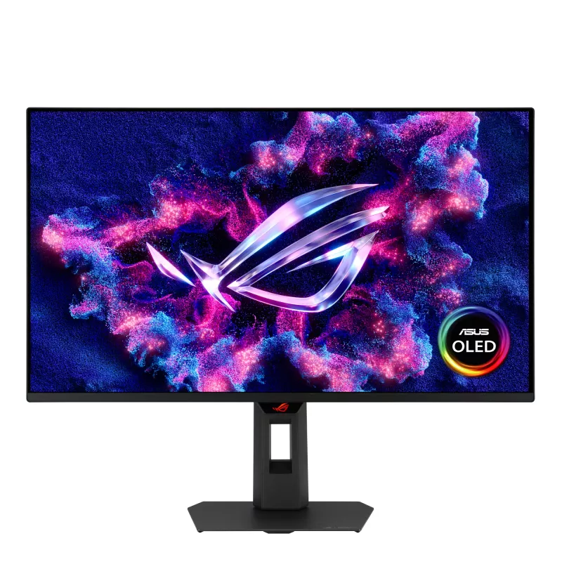 ASUS ROG Strix OLED XG27AQDMG monitor gamingowy 26.5 cala 2560x1440 WOLED 0.03 ms USB 3.2 Gen 1 VESA regulacja wysokości, czarny