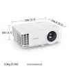 BenQ TH575i Projektor standardowego rzutu 3800 lumenów ANSI DLP 1080p (1920x1080) 3D Biały