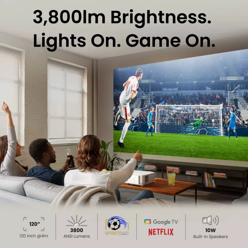 BenQ TH575i Projektor standardowego rzutu 3800 lumenów ANSI DLP 1080p (1920x1080) 3D Biały
