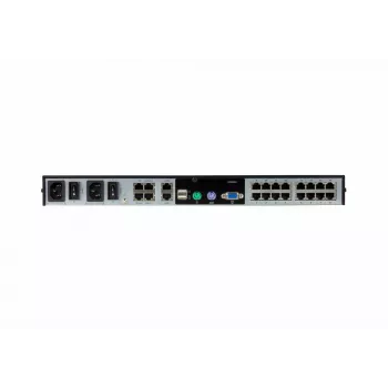 ATEN 16-Port 2-Bus CAT5e/6 KVM Over IP Switch, LUC (konsola USB do laptopa), z obsługą audio i wirtualnych mediów