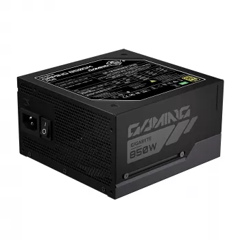 GIGABYTE GAMING 850GM PG5 Zasilacz - PCIe 5.1, 80 PLUS Gold, w pełni modułowa konstrukcja, wentylator 135 mm, kompatybilny z ATX 3.1, wtyczka EU