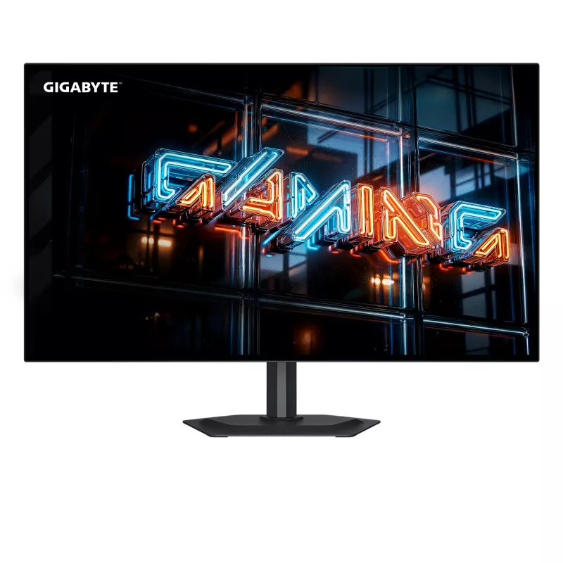 27-calowy monitor gamingowy GIGABYTE MO27Q28GR WOLED QHD — 2560×1440, 280Hz, 0,03ms, 335 cd/m², HDMI 2.1, DisplayPort 1.4