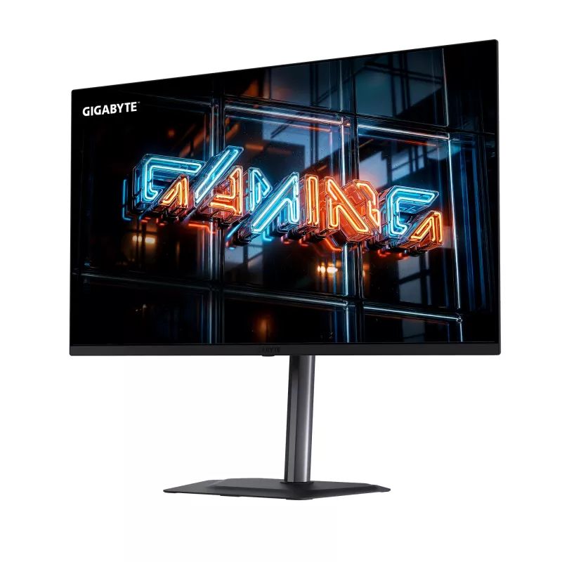 GIGABYTE MO32U24 32-calowy monitor gamingowy QD-OLED, 4K UHD 3840x2160, 240Hz, 0,03ms, HDMI 2.1, DisplayPort 1.4, HDR True Czarny 500