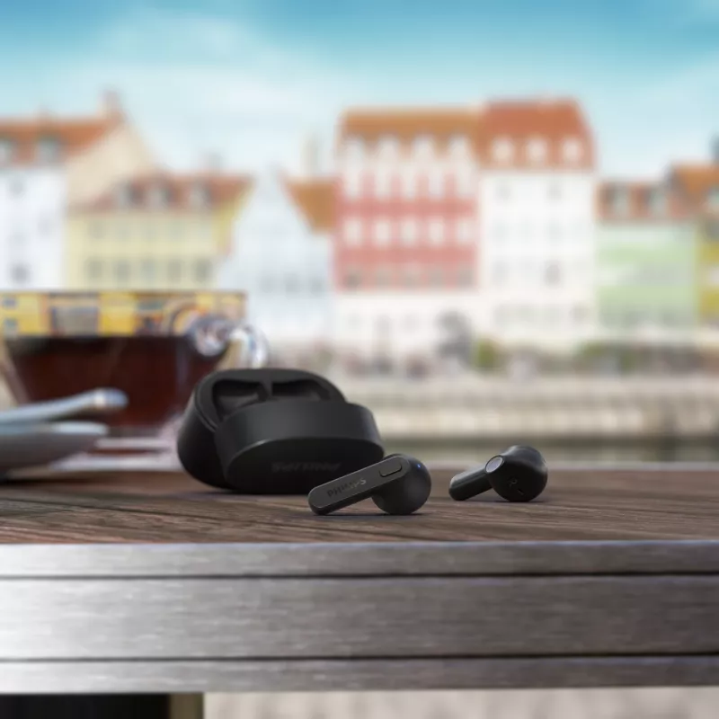Philips 2000 series TAT2236BK Zestaw słuchawkowy bezprzewodowy dokanałowe Połączenia/Muzyka Bluetooth Czarny