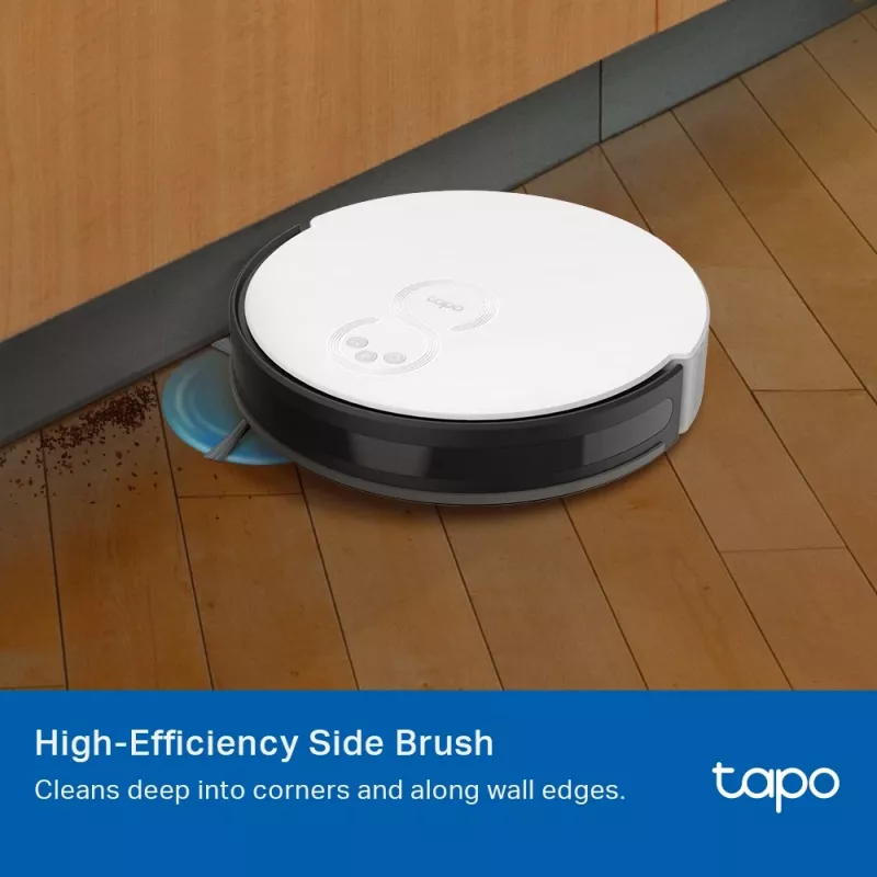 Zestaw akcesoriów do robota odkurzającego TP-Link Tapo RVA100 — 2 zmywalne filtry HEPA, szczotka główna, 2 szczotki boczne (czarny/biały)