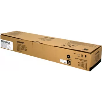 Oryginalny czarny toner Sharp MX-560GT do drukarek laserowych, wydajność 40000 stron, 1 szt.